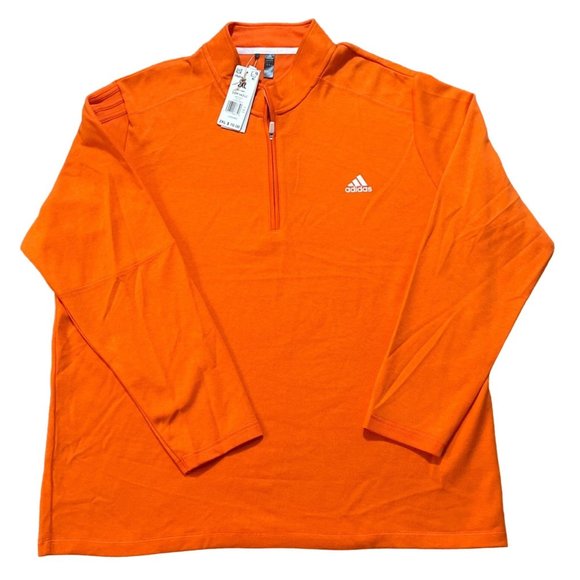 adidas Shirts Adidas Mens 3stripes Quarterzip Pullover Top